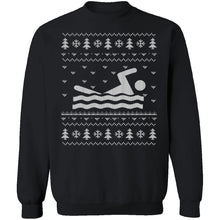 Swimming Ugly Christmas Sweater