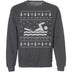Swimming Ugly Christmas Sweater CustomCat