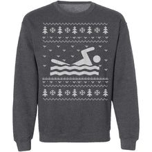 Swimming Ugly Christmas Sweater