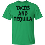 Tacos And Tequila T-Shirt CustomCat
