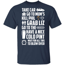 Take Car Go To Mums T-Shirt