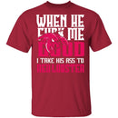 Take His Ass To Red Lobster T-Shirt CustomCat