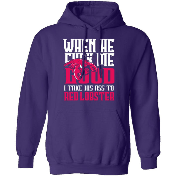 Take His Ass To Red Lobster T-Shirt CustomCat