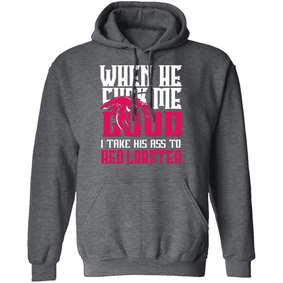 Take His Ass To Red Lobster T-Shirt CustomCat