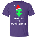 Take Me To Your Santa T-Shirt CustomCat