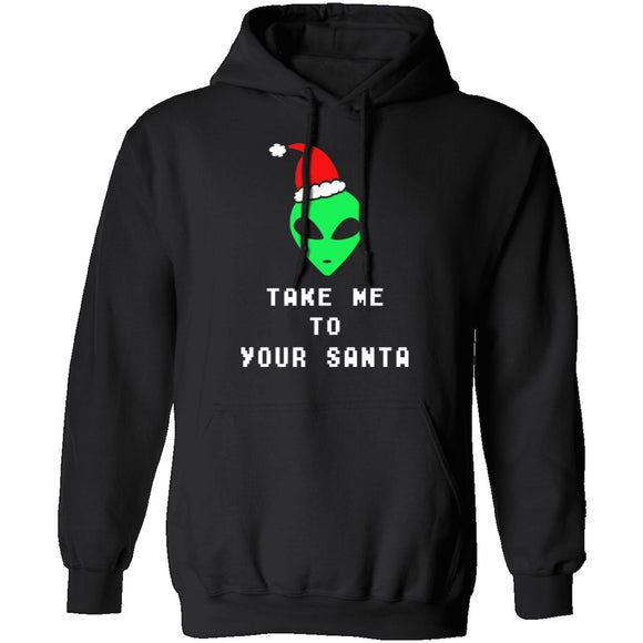 Take Me To Your Santa T-Shirt CustomCat