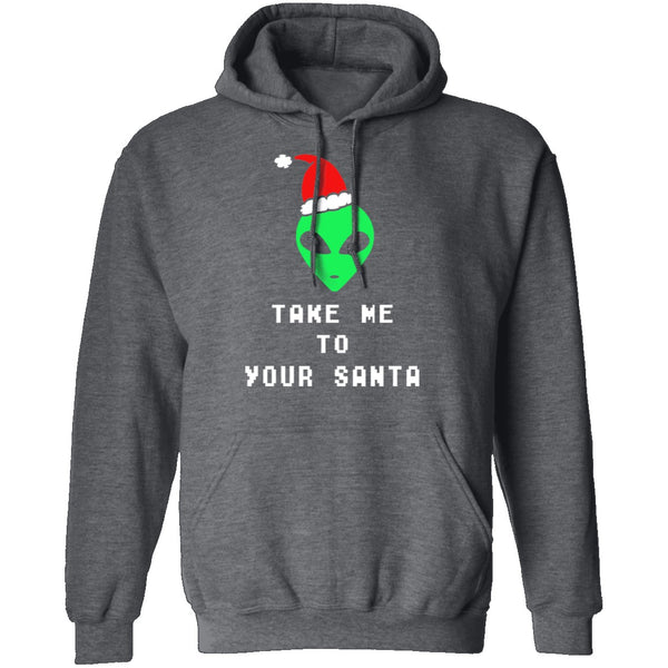 Take Me To Your Santa T-Shirt CustomCat
