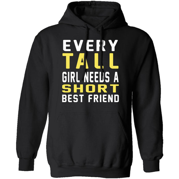 Tall & Short Friends Need Each Other T-Shirt CustomCat