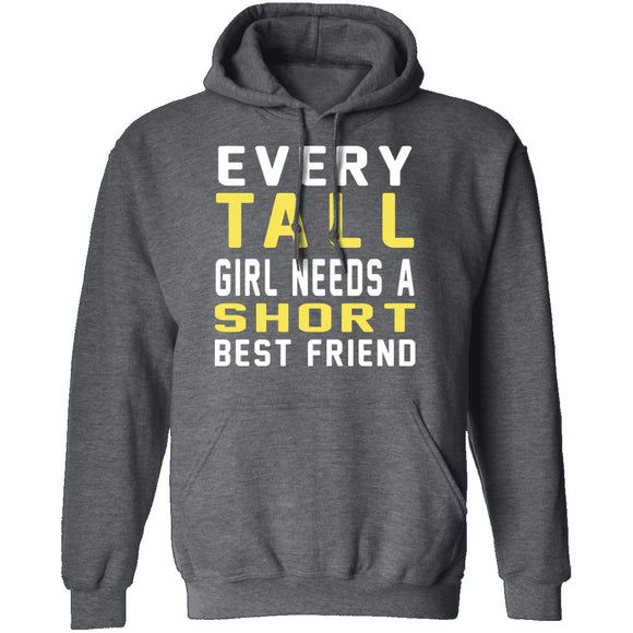 Tall & Short Friends Need Each Other T-Shirt CustomCat