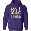 Tall & Short Friends Need Each Other T-Shirt CustomCat