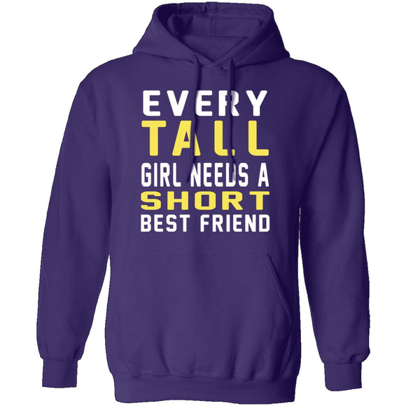 Tall & Short Friends Need Each Other T-Shirt CustomCat