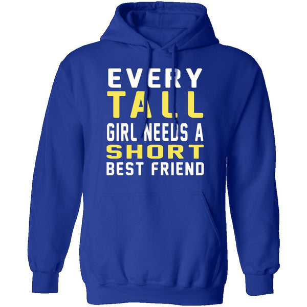 Tall & Short Friends Need Each Other T-Shirt CustomCat