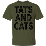Tats And Cats T-Shirt CustomCat