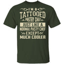 Tattooed Pastry Chef T-Shirt CustomCat