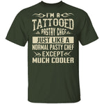 Tattooed Pastry Chef T-Shirt CustomCat