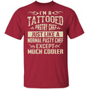 Tattooed Pastry Chef T-Shirt CustomCat