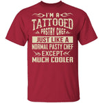 Tattooed Pastry Chef T-Shirt CustomCat