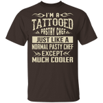 Tattooed Pastry Chef T-Shirt CustomCat