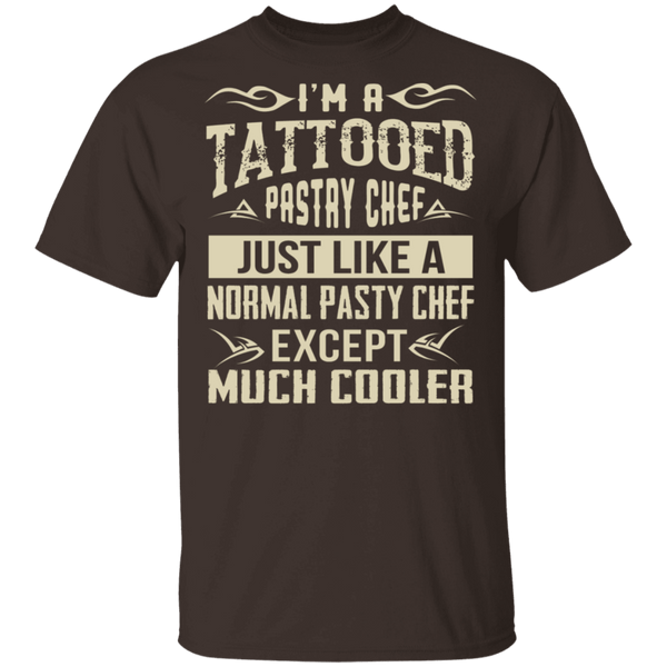 Tattooed Pastry Chef T-Shirt CustomCat