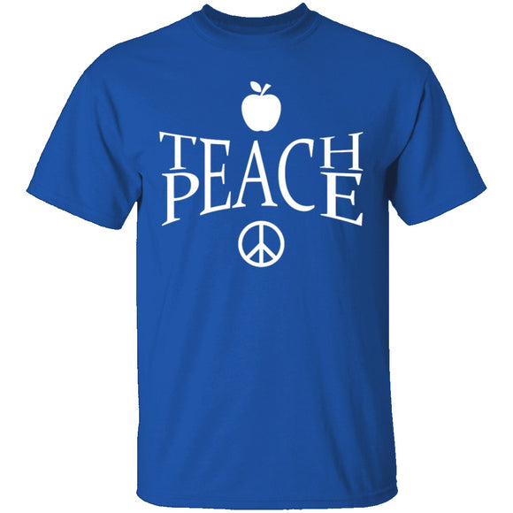 Teach Peace T-Shirt CustomCat