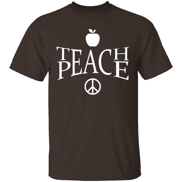 Teach Peace T-Shirt CustomCat
