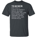 Teacher Definition T-Shirt CustomCat