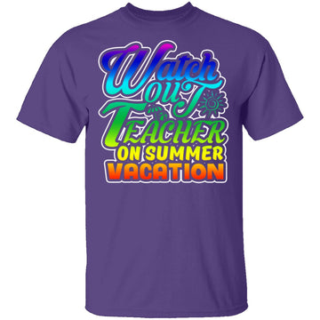 Teacher On Vacation T-Shirt CustomCat