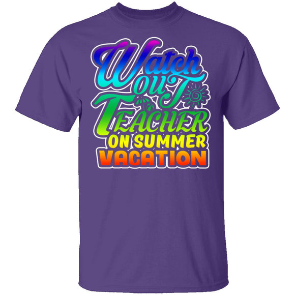 Teacher On Vacation T-Shirt CustomCat