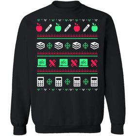 Teacher Ugly Christmas Sweater CustomCat