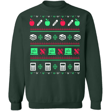 Teacher Ugly Christmas Sweater CustomCat