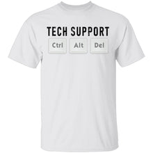 Tech Support Ctrl Alt Del T-Shirt