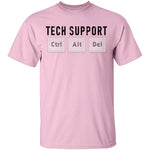 Tech Support Ctrl Alt Del T-Shirt CustomCat