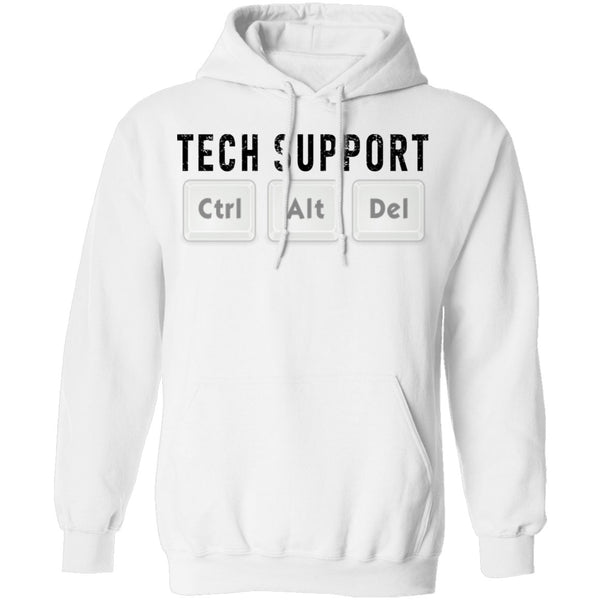 Tech Support Ctrl Alt Del T-Shirt CustomCat