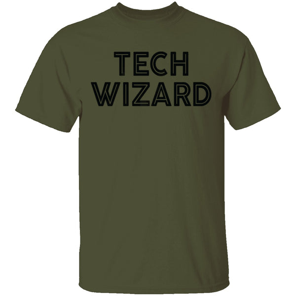 Tech Wizard T-Shirt CustomCat