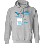 Technically The Glass Is Always Full T-Shirt CustomCat