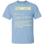 Technician Definition T-Shirt CustomCat