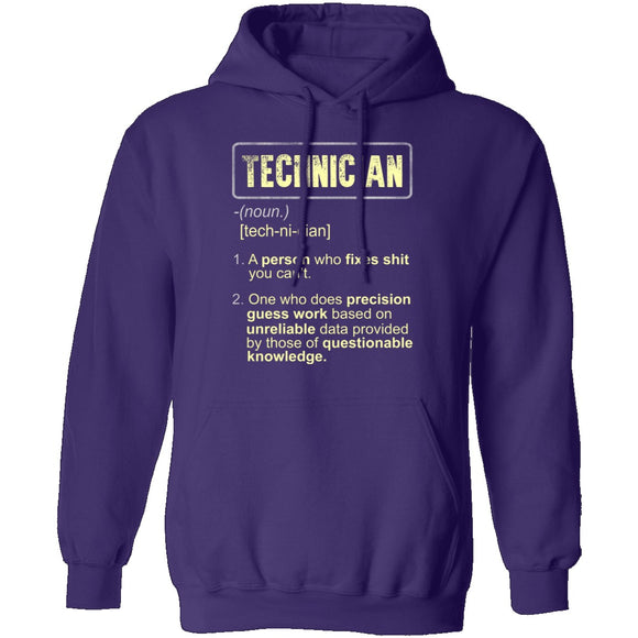 Technician Definition T-Shirt CustomCat