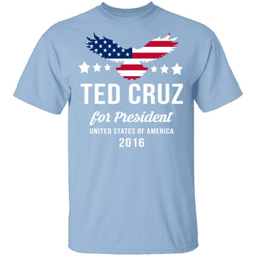 Ted Cruz 2016 T-Shirt CustomCat