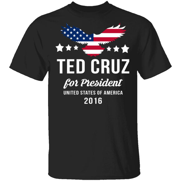 Ted Cruz 2016 T-Shirt CustomCat