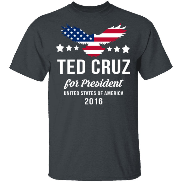 Ted Cruz 2016 T-Shirt CustomCat