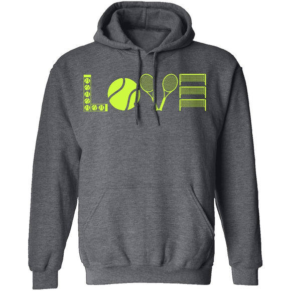Tennis Love T-Shirt CustomCat