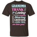 Thank you, Grandma T-Shirt CustomCat