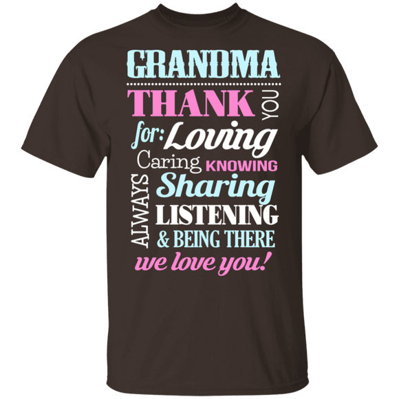 Thank you, Grandma T-Shirt CustomCat