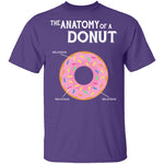 The Anatomy Of A Donut T-Shirt CustomCat