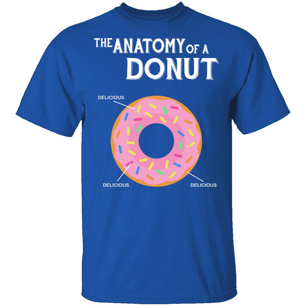 The Anatomy Of A Donut T-Shirt CustomCat