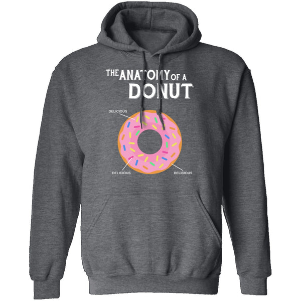 The Anatomy Of A Donut T-Shirt CustomCat