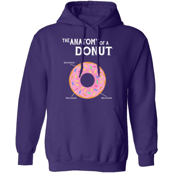 The Anatomy Of A Donut T-Shirt CustomCat