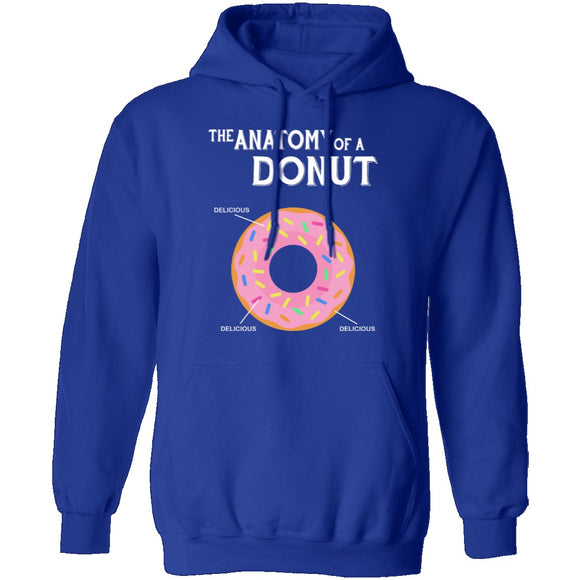 The Anatomy Of A Donut T-Shirt CustomCat