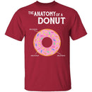 The Anatomy Of A Donut T-Shirt CustomCat