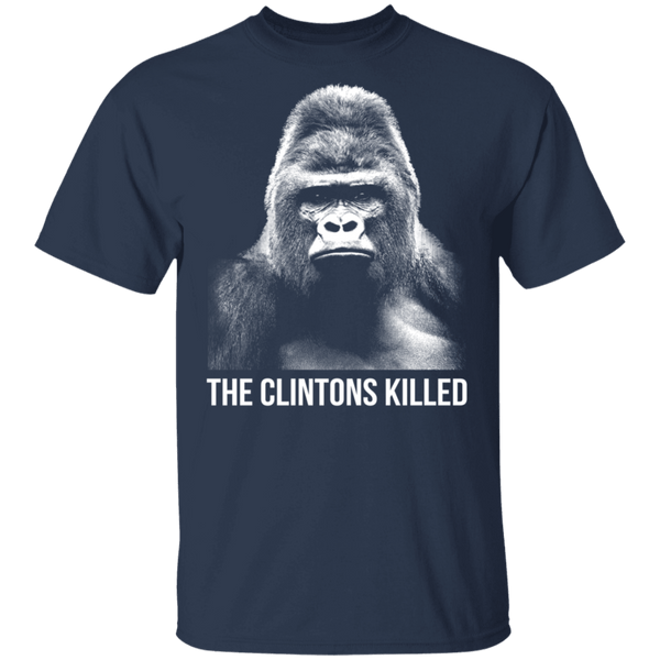 The Clintons Killed Harambe T-Shirt CustomCat